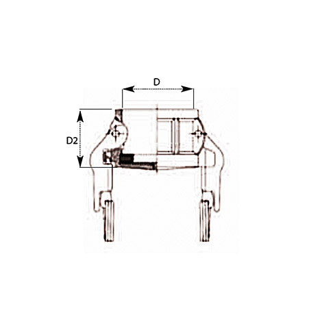 衬氟CAMLOCK DC安全型 PLSDC